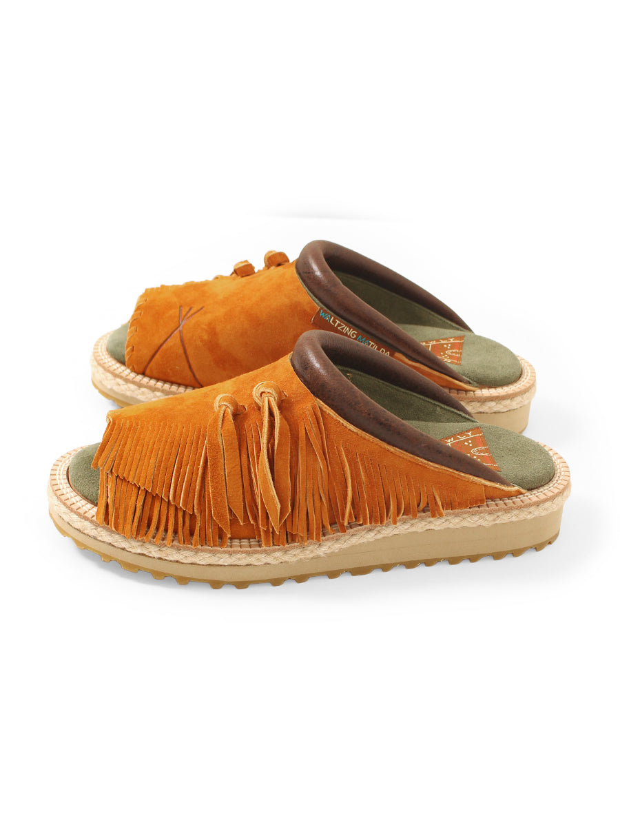 Dear Leather Pueblo Rain Sabot Sandal