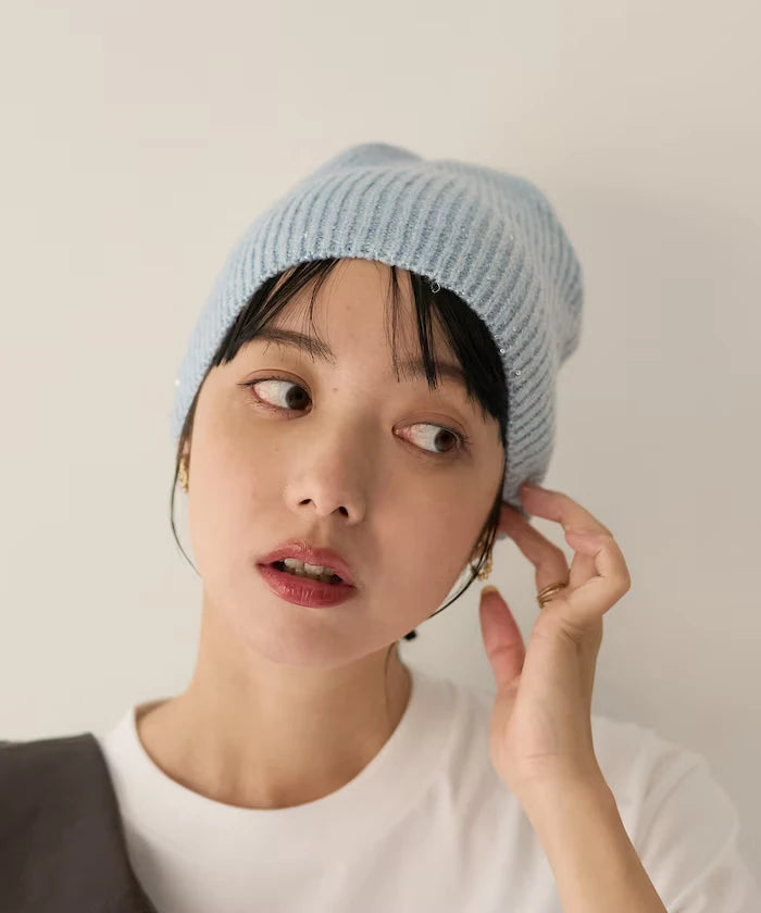 Sequin Beanie
