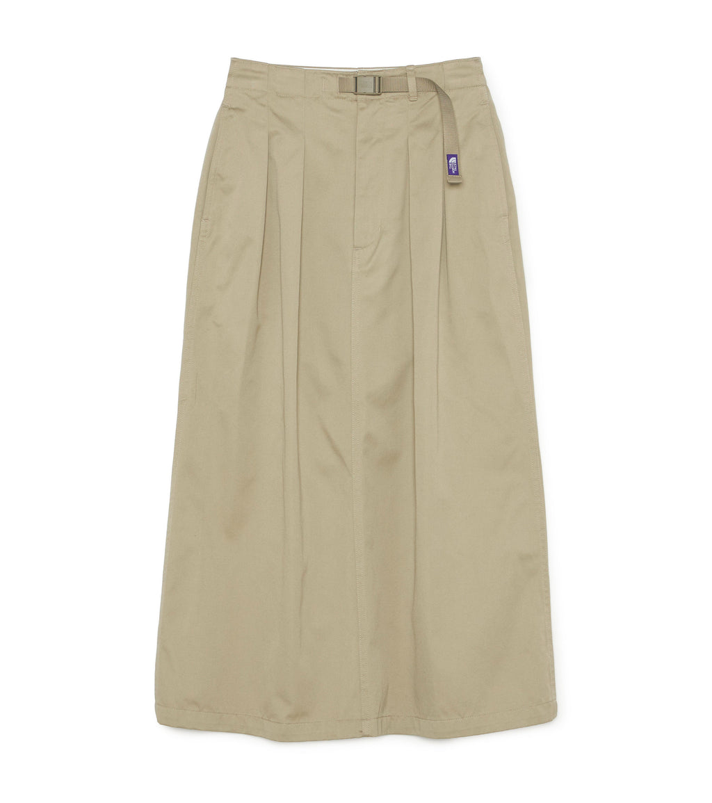 Chino Tuck Field Skirt