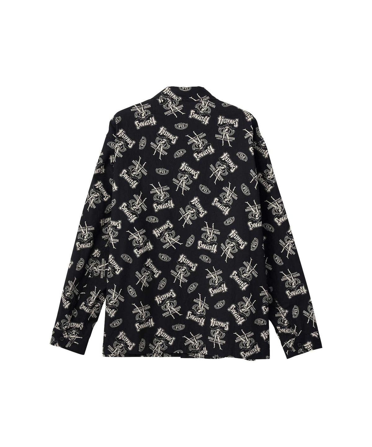 Bad Ass Whisky Pattern Flat Color Shirt
