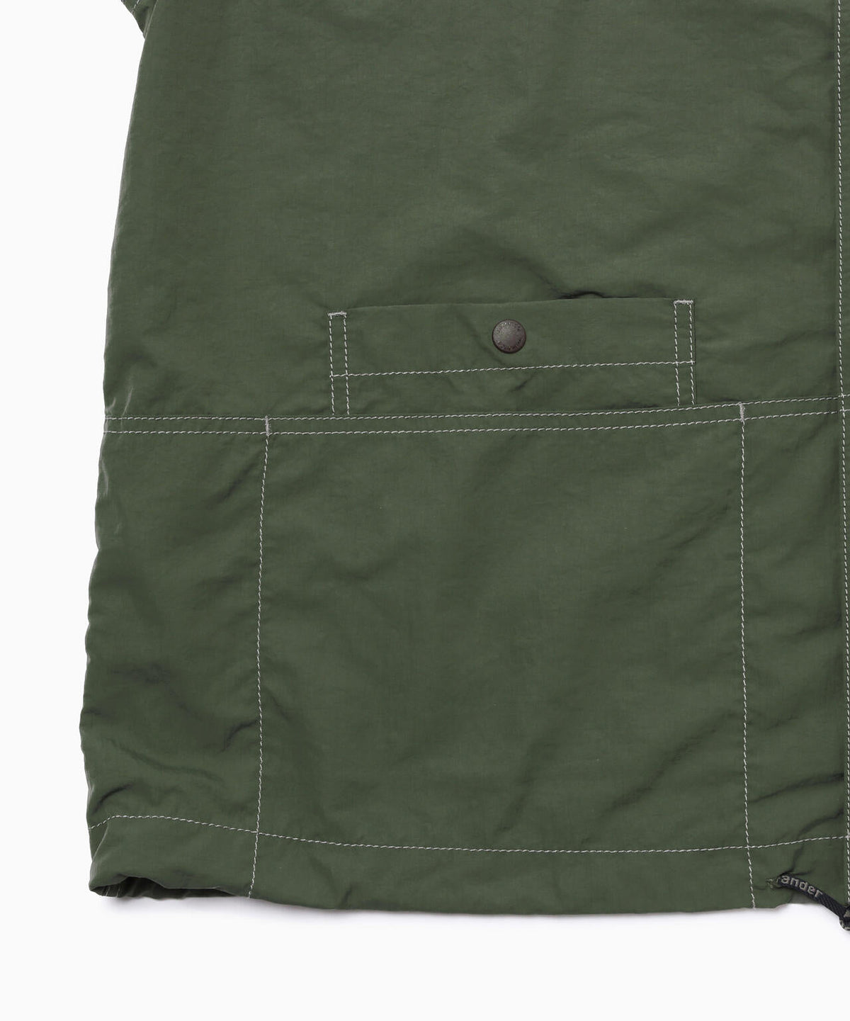 crinkled nylon shrits jacket