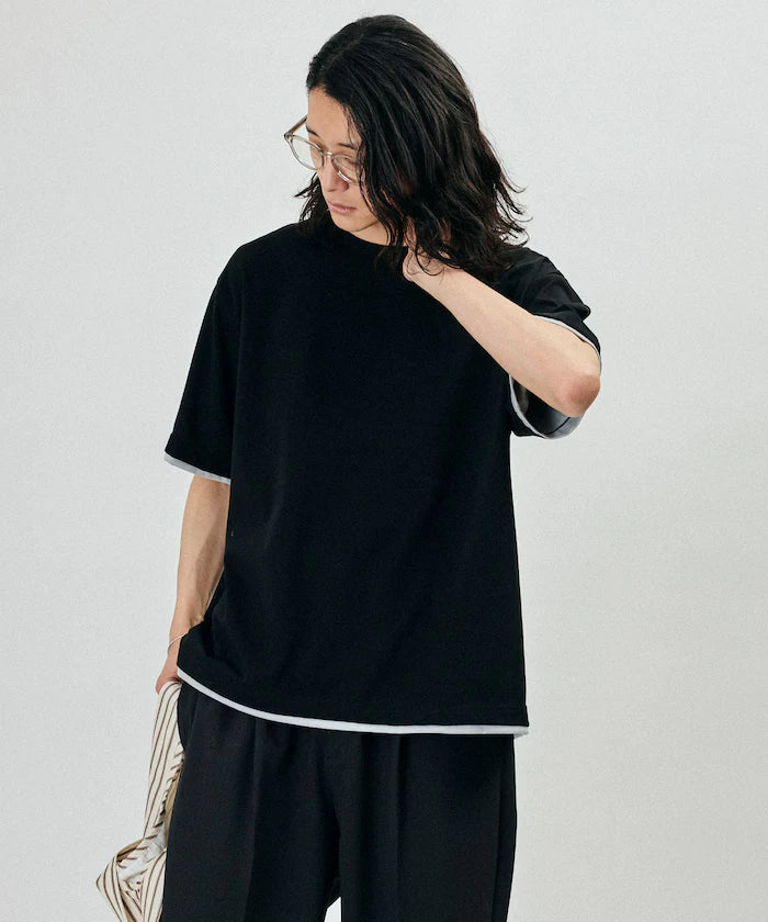 Relaxed Fit Reversible Cardboard Short Sleeve T-Shirt / Color Design