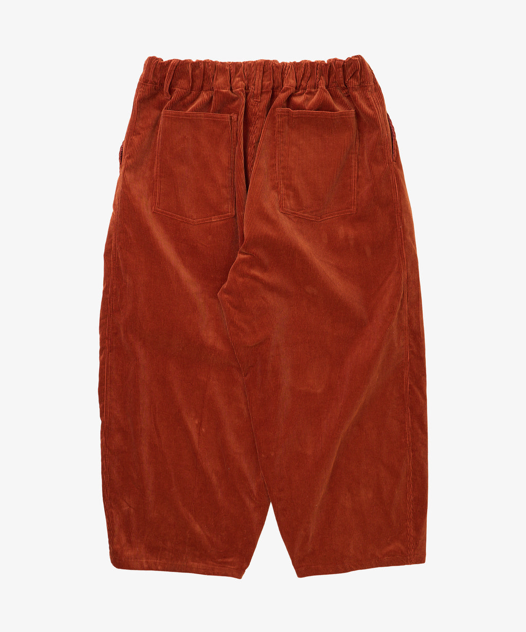 circular pants corduroy orange