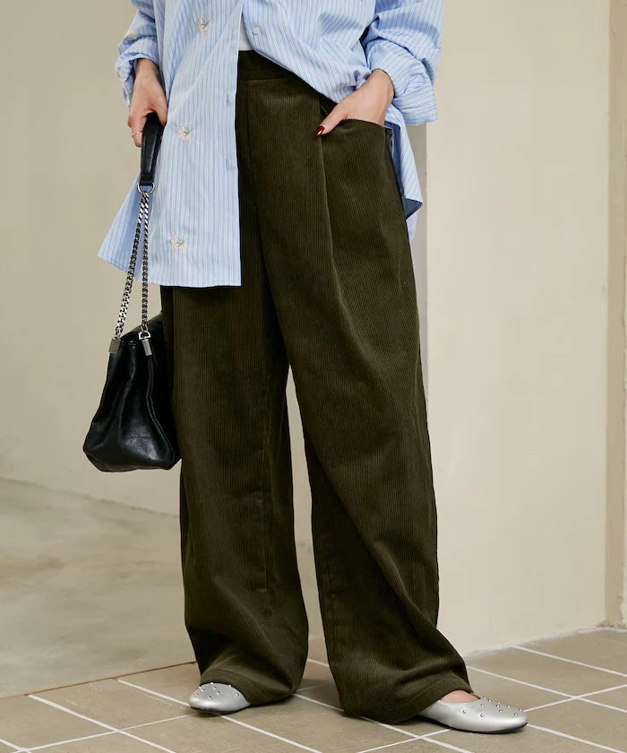 Corduroy Curve Easy Pants Limited Edition