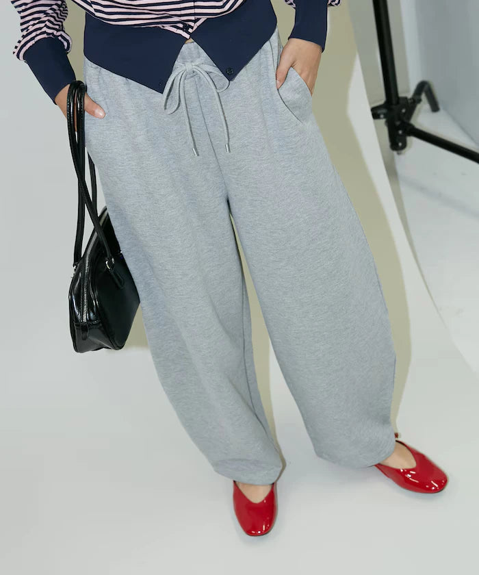 Brushed Back Sweat Curve Pants Limited Edition