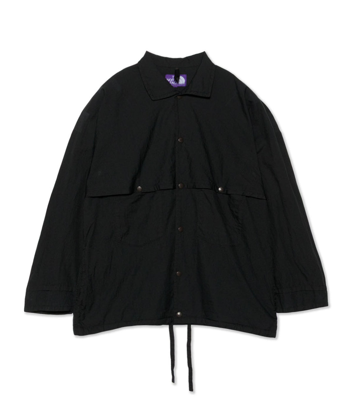 Garment Dyed Nylon Ripstop Field Shirt Jacket