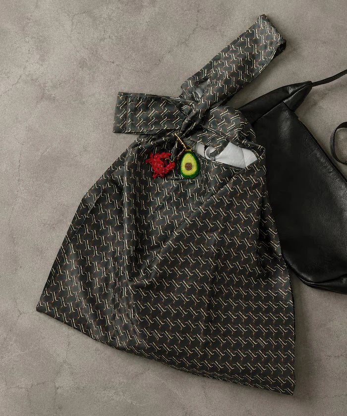 All-over Monogram Print Large Size Market Bag