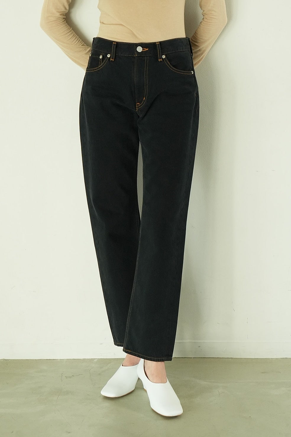 THUMB DENIM PANTS
