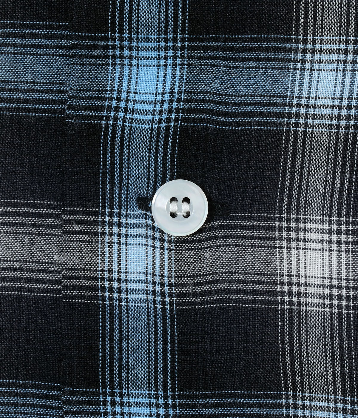Rayon Ombre Check Open Shirt