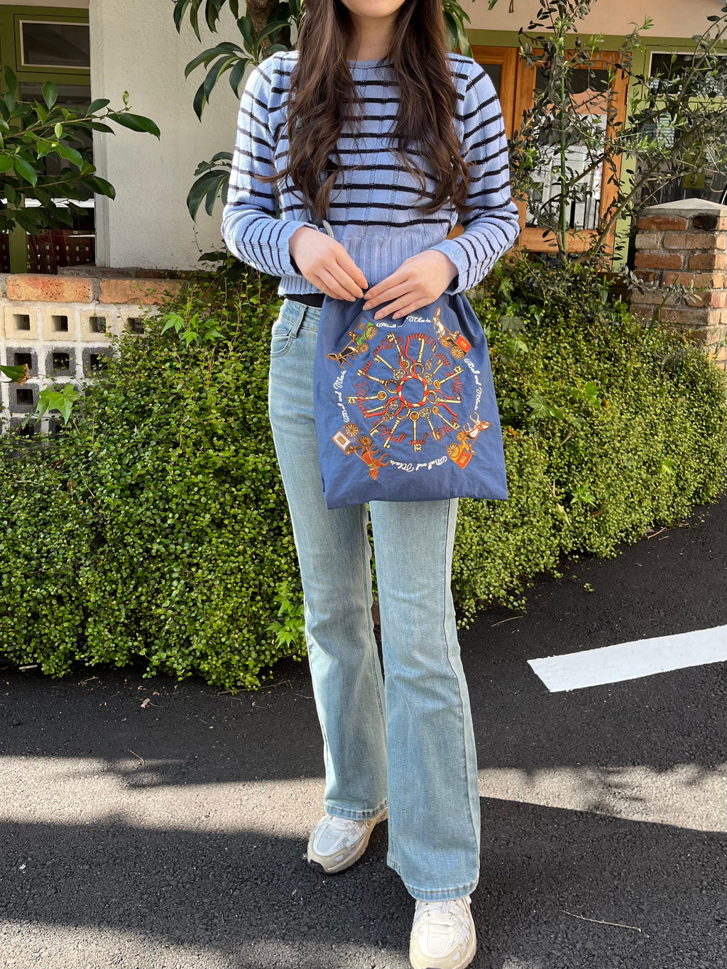 Key & Carriage #32M NAVY 301038 Kobe Limited