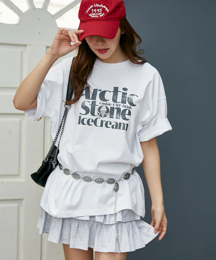 Love Pop Studio Ice Cream Shop Logo T-Shirt Limited Edition
