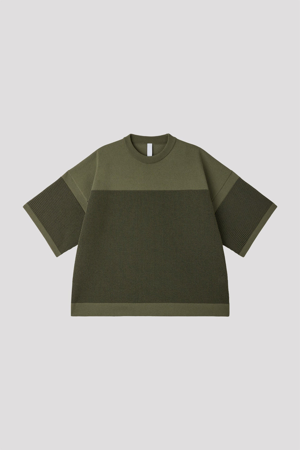 WAFFLE LUCENT SHORT SLEEVE TEE SHIRT