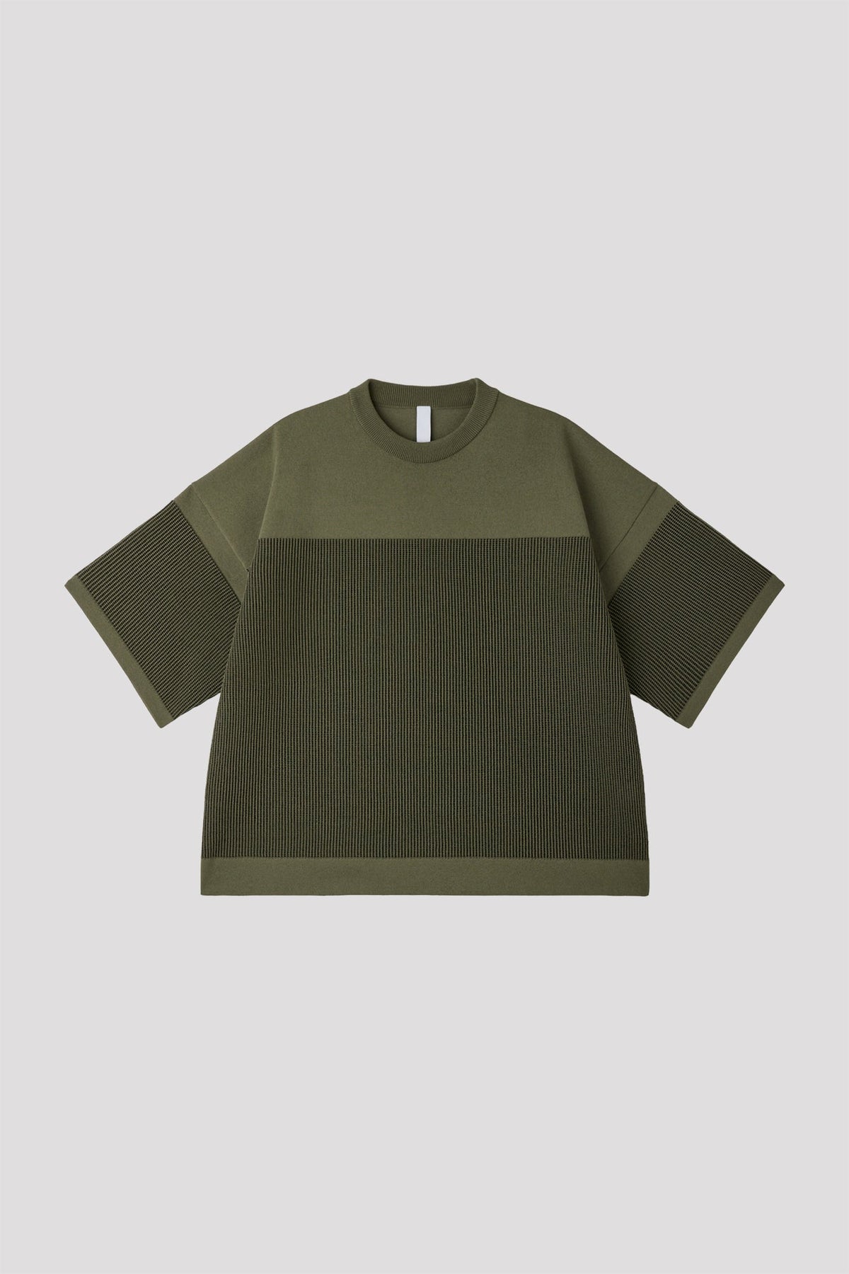 WAFFLE LUCENT SHORT SLEEVE TEE SHIRT