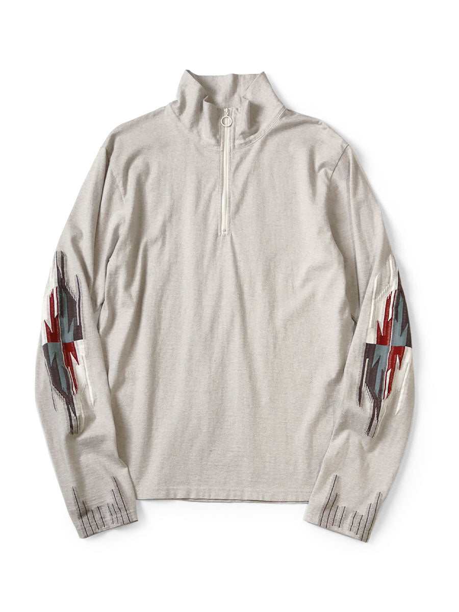 Ortega Tenjiku Half ZIP Long T