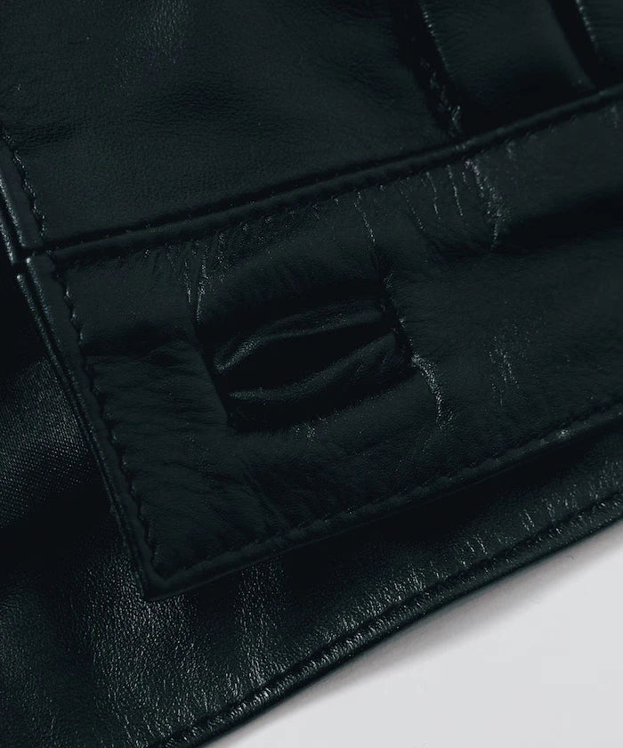 Leather Jacket TYPE-1 / Water-Repellent Leather / Cowhide