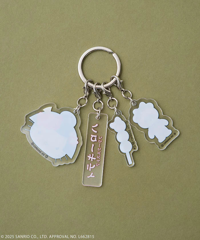 "HELLO KITTY" Kimono Acrylic Keychain