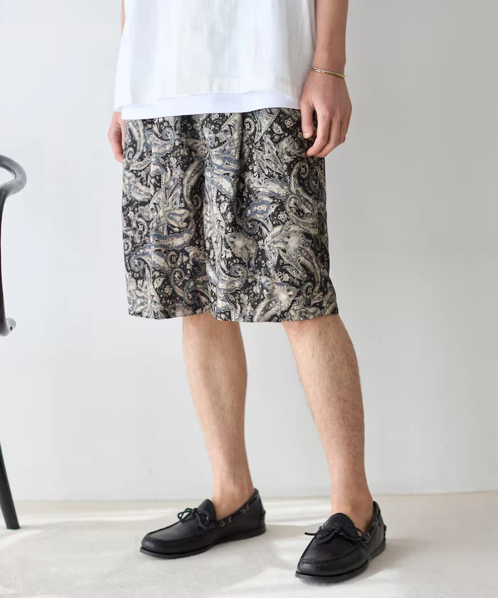 Pattern Easy Shorts / Allover Design Short Pants / Setup Compatible