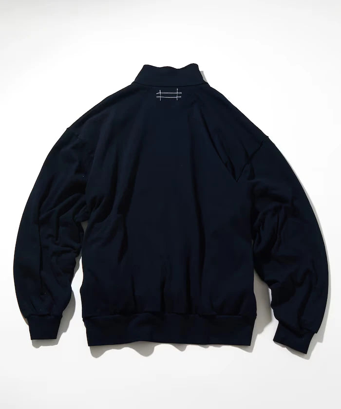 Heavy Weight Jersey Thermal Lined 3/4 Zip Cadet Collar Shirt