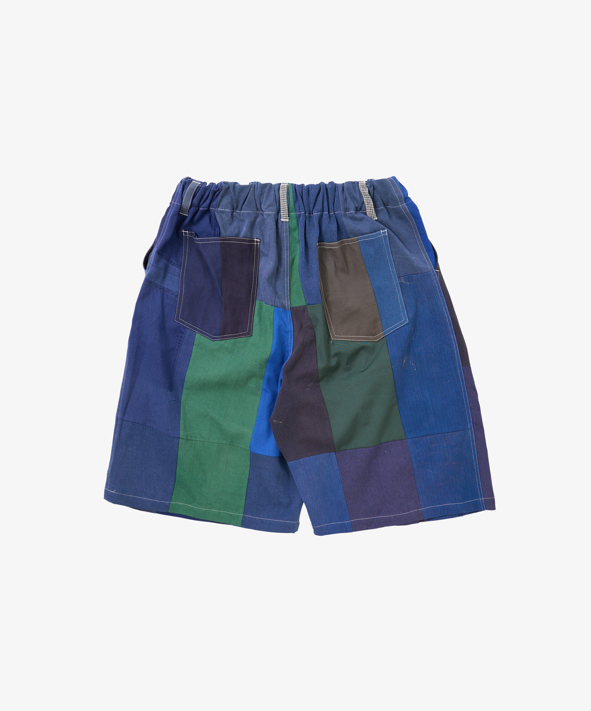 circular shorts bleu de travail six