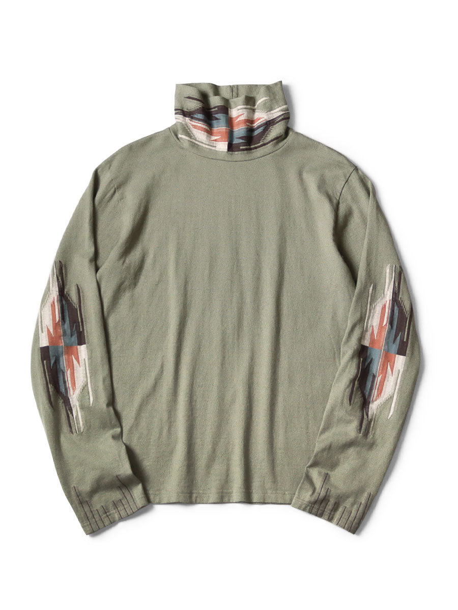 Ortega Jersey High Neck Long Sleeve T (Neck Ortega)