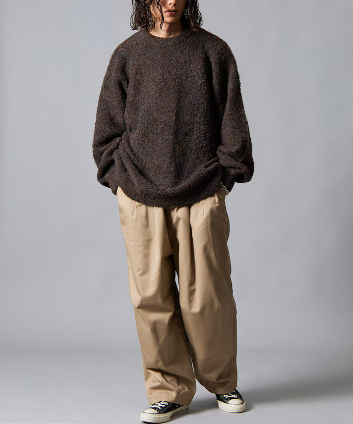Wide Silhouette Military Circus Pants Snow Pants [Limited Edition]