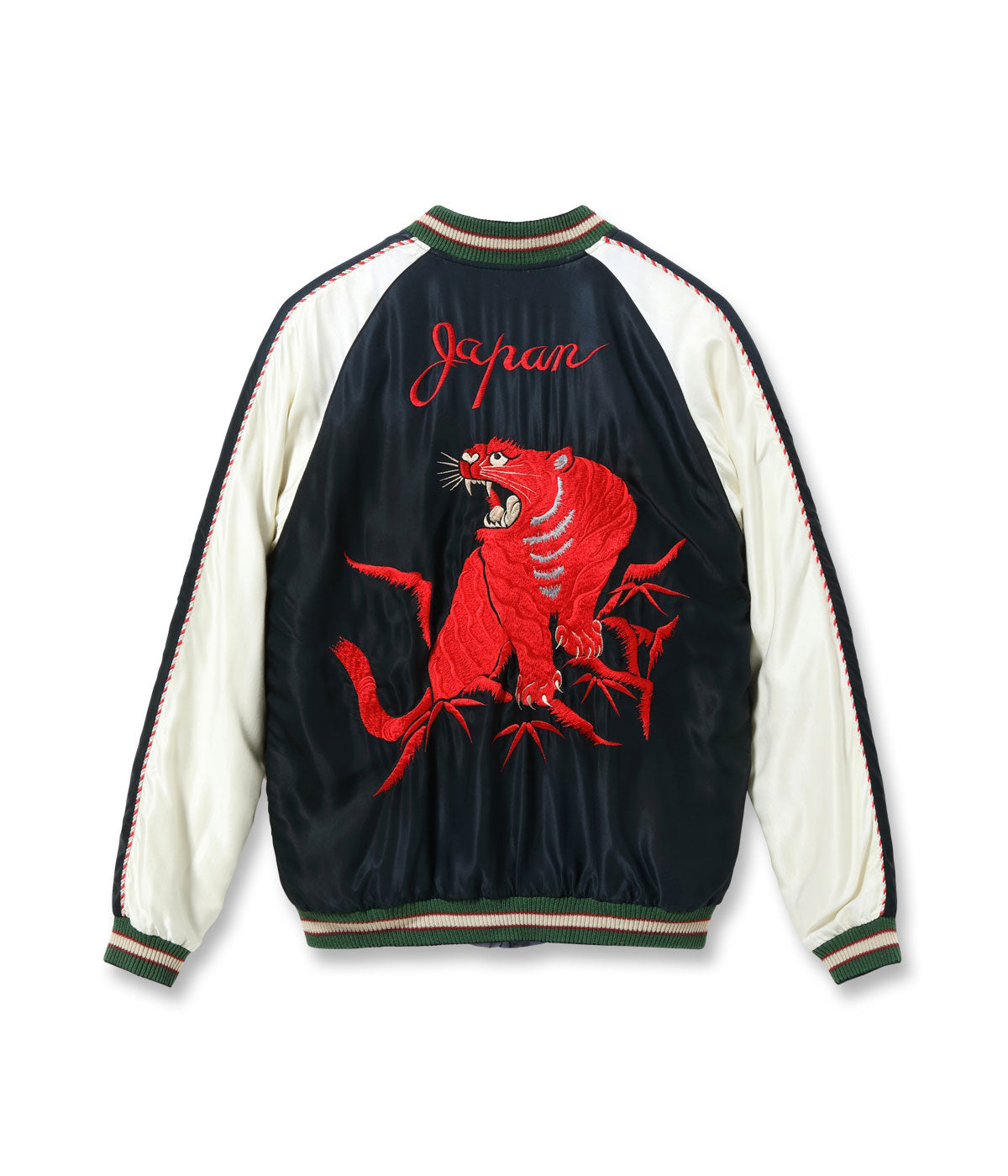 Mid 1950s Style Acetate Souvenir Jacket “RED TIGER” × “EAGLE” (AGING MODEL)