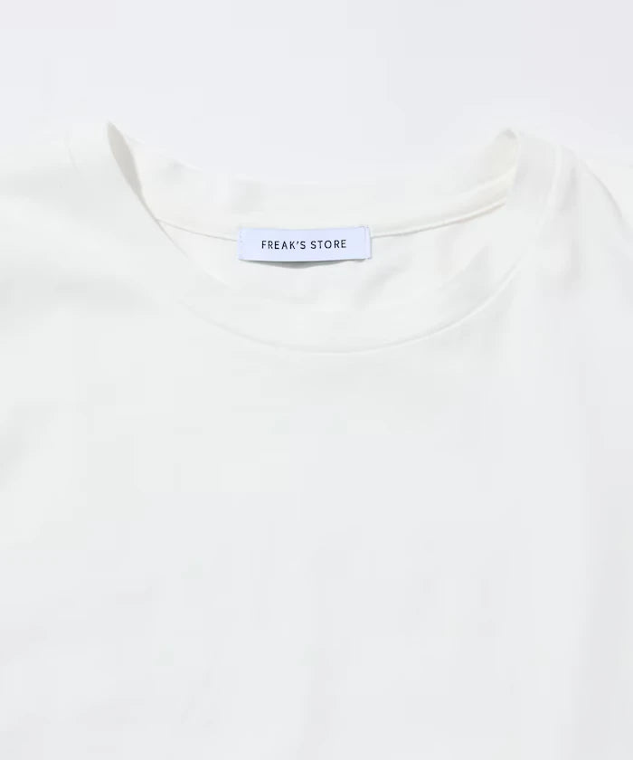 Sheer Knit Polo Shirt & Cotton T-Shirt Layered Set
