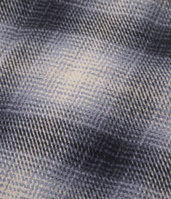 OMBRE PLAID HEAVY FLANNEL HUNTING JACKET