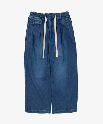 hakama pants denim damaged