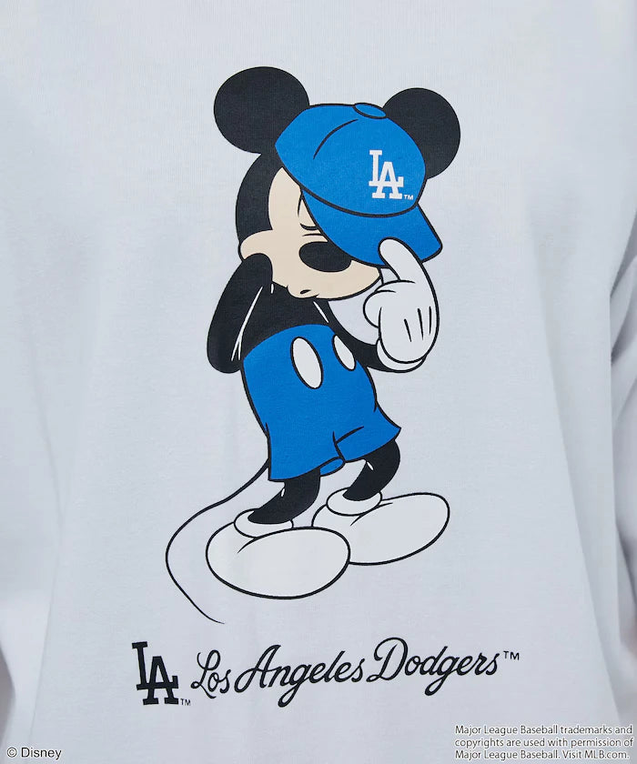 MLB/MICKEY MOUSE/Exclusive Print T-Shirt Limited Release