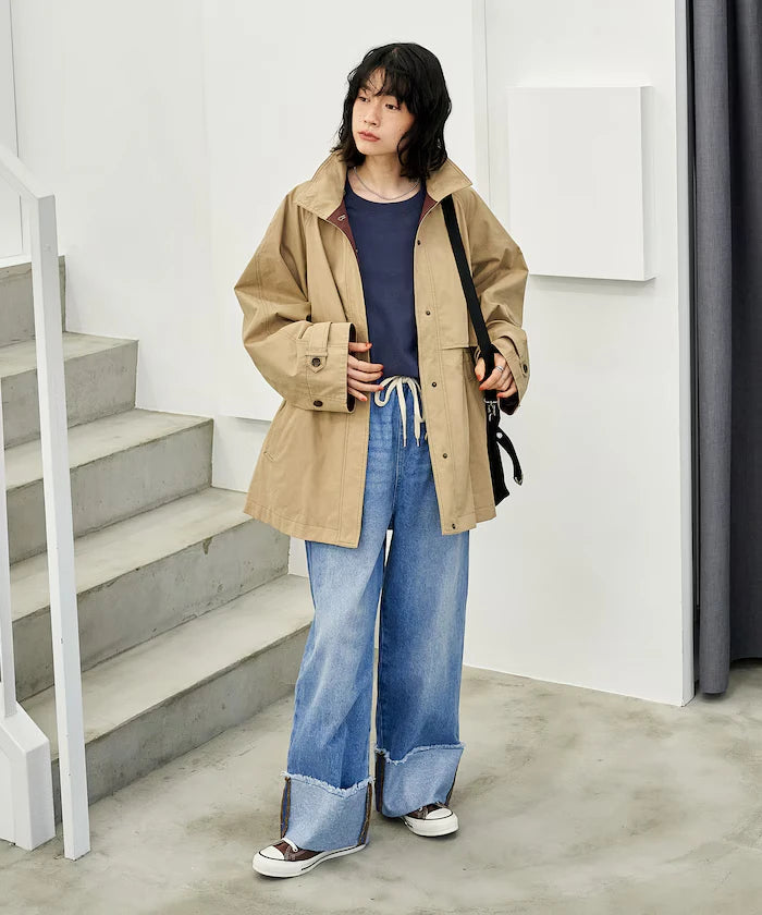 Multiway Boa Vest Coat