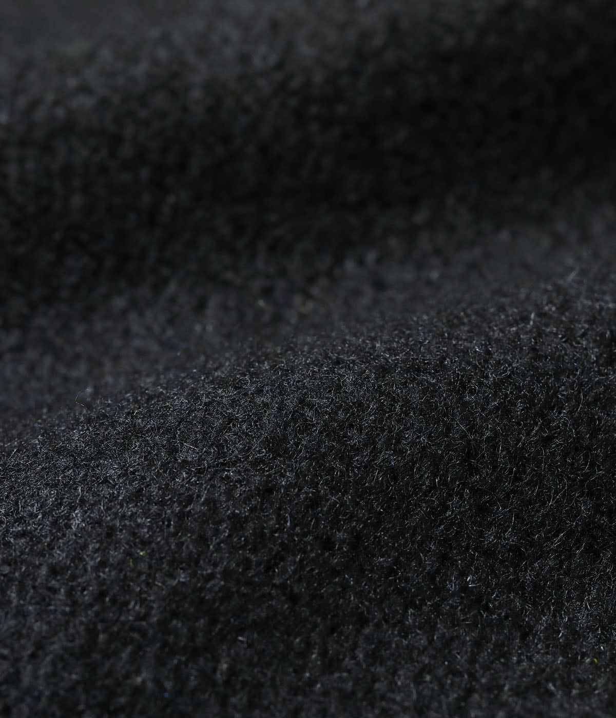 30oz. WOOL MELTON AWARD JACKET “POLAR BEAR” (BLACK)