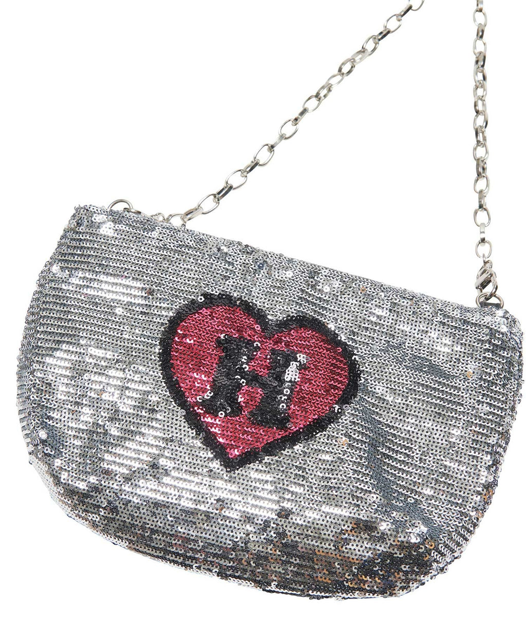 HYSTERIC LOVE GUN sequin shoulder bag