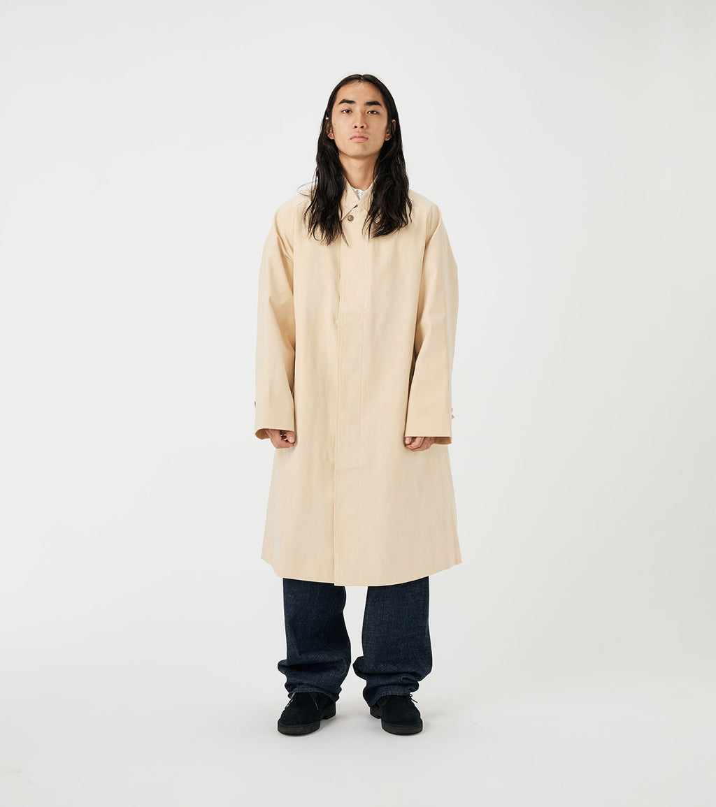 Brewed Protein Balmacaan Coat