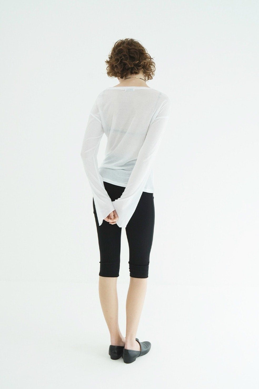 SHEER LOOSE CUT TOPS