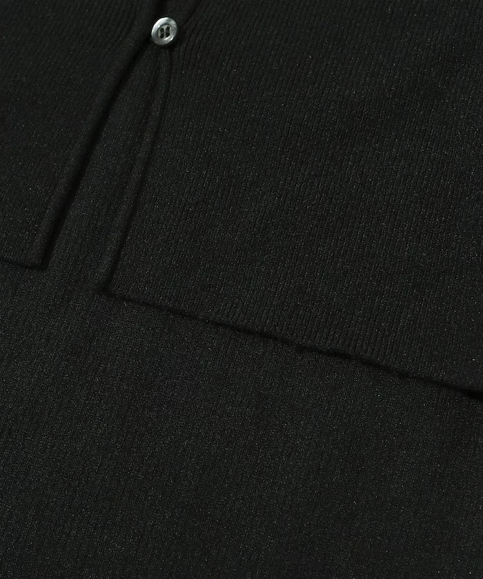 Functional Fabric Silk Blend Knit Ensemble Dress / Anti-Pill / Machine Washable