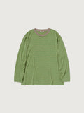 SOFT SMOOTH WOOL STRIPE JERSEY L/S TEE