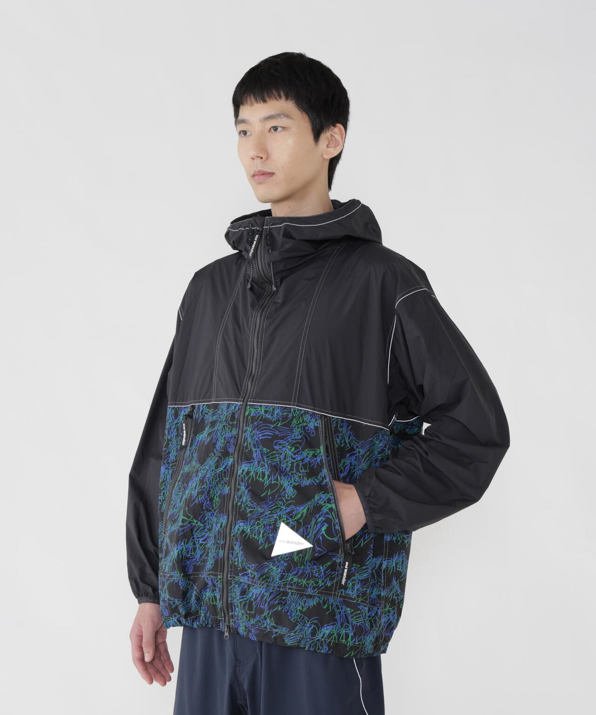 printed wind jacket