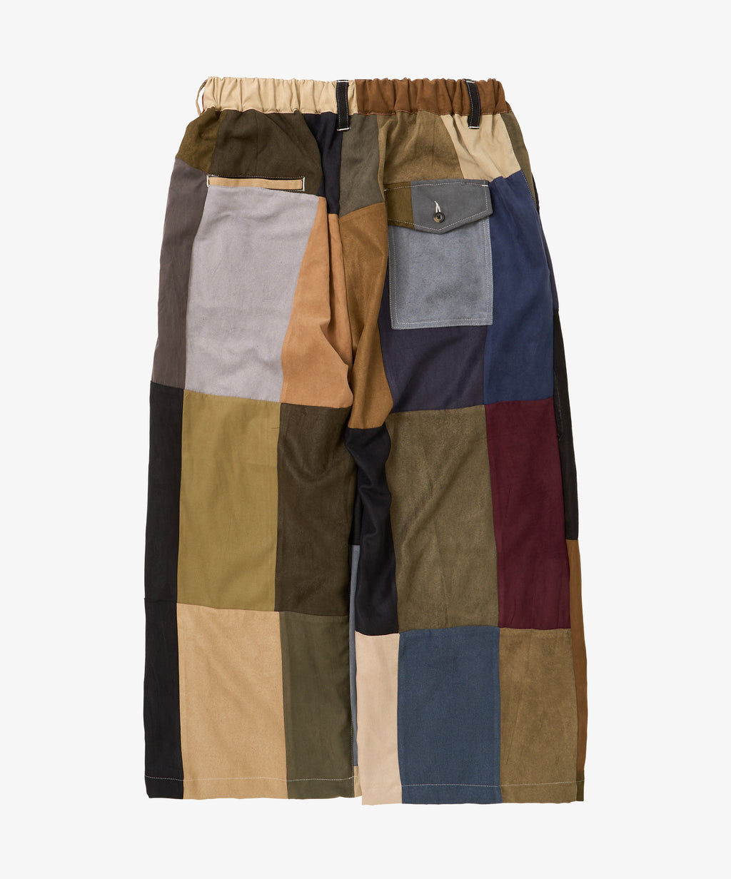 hakama pants faux suede ten
