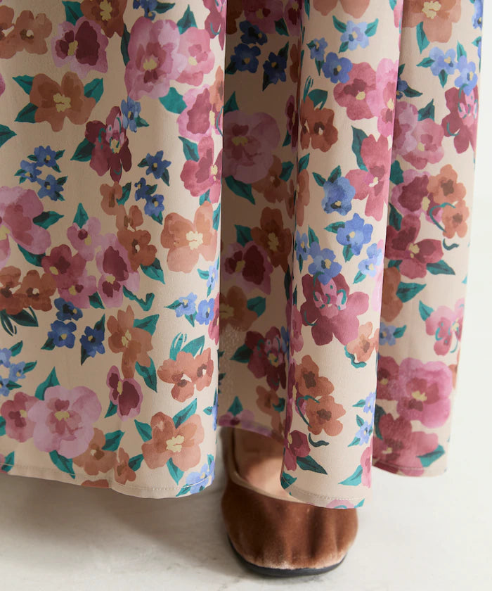 Flower Print Cami Dress