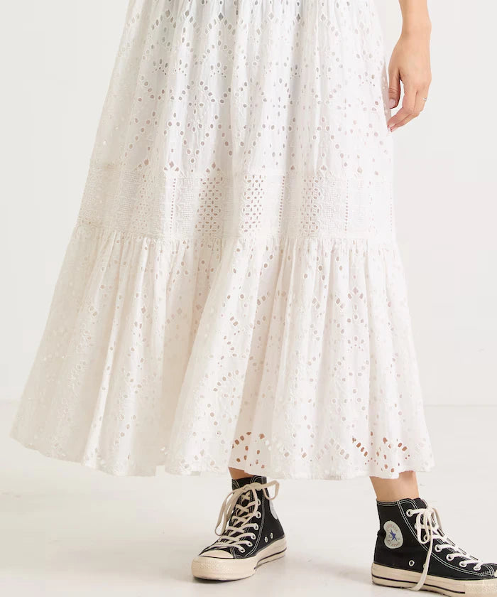 India Shifraretiard Shoulder Ribbon Camisole Dress