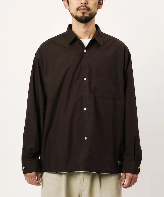 FREAK'S STORE for BEACH & FES Typewriter Spindle Regular Collar Shirt