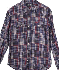 Double Gauze Check Western Shirt