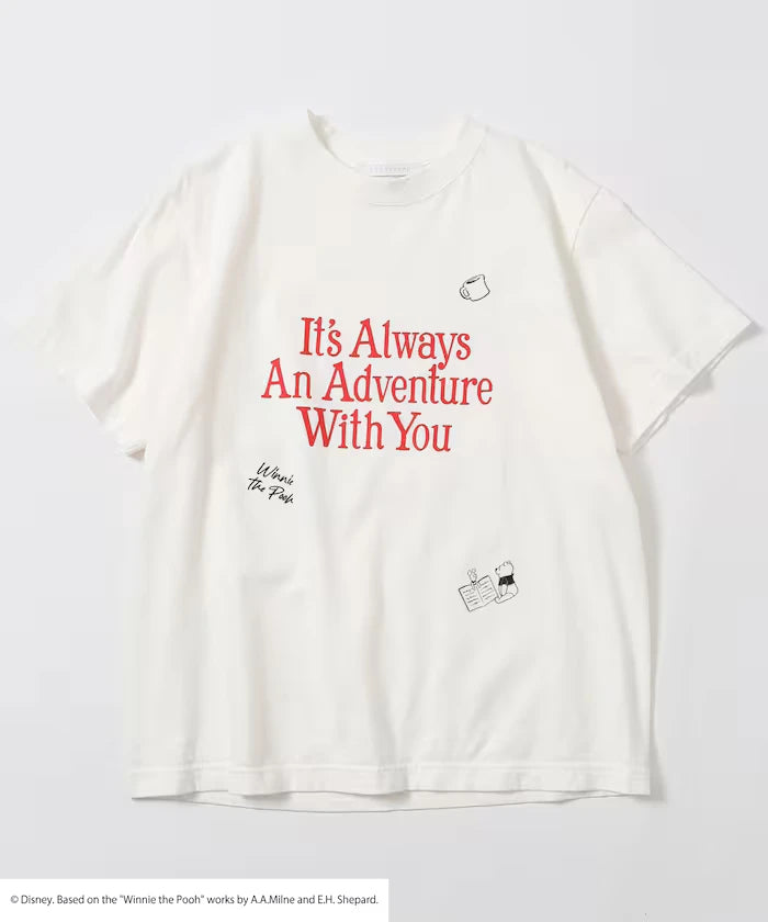 Winnie-the-Pooh Message Print T-Shirt