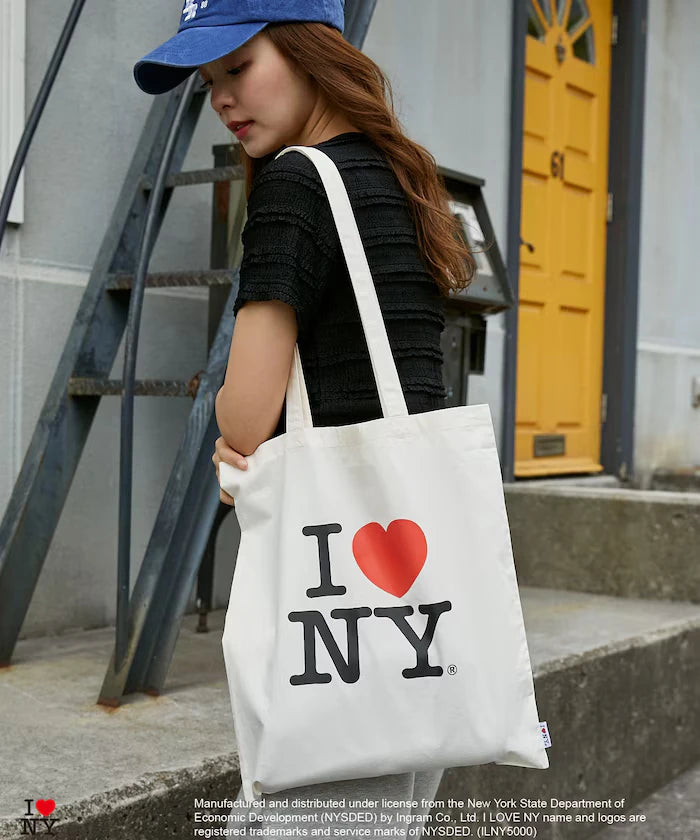I LOVE NY Logo Printed Tote Bag Limited Edition