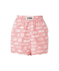 HG Racing Gingham Check Short Pants