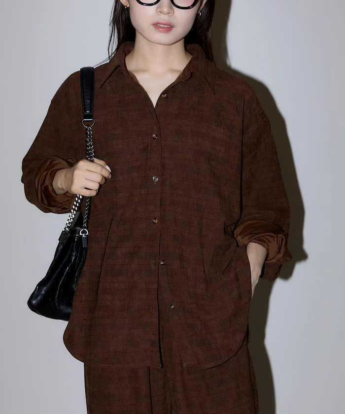 Big Silhouette Corduroy Shirt