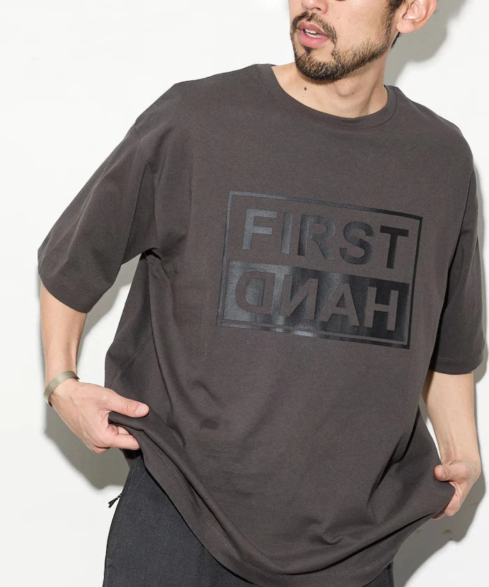 6 Ounce Front Logo Print Crew Neck T-Shirt / Print T-Shirt PRINT TWO-TIER BOX
