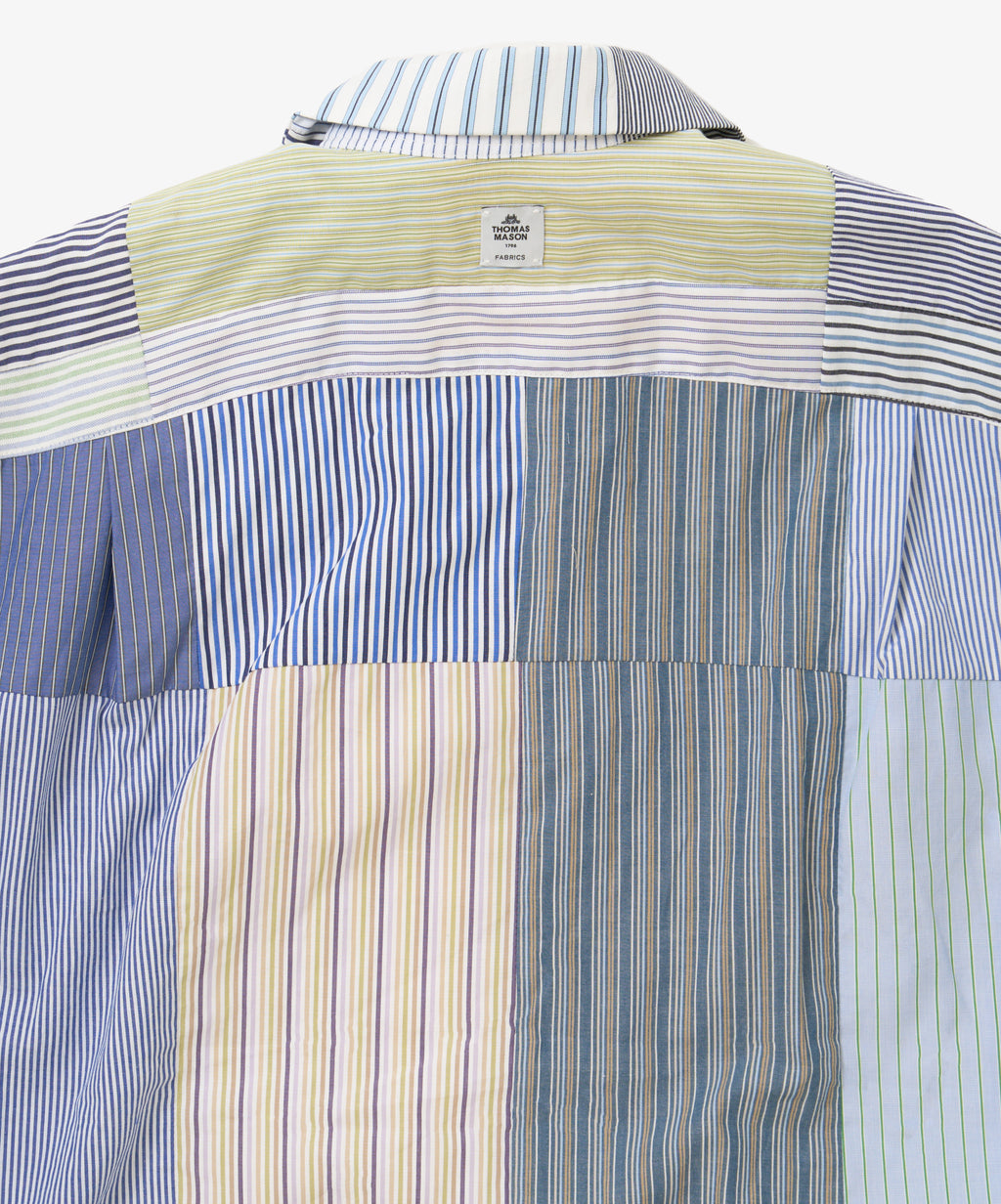 overshirt short sleeve stripe eleven