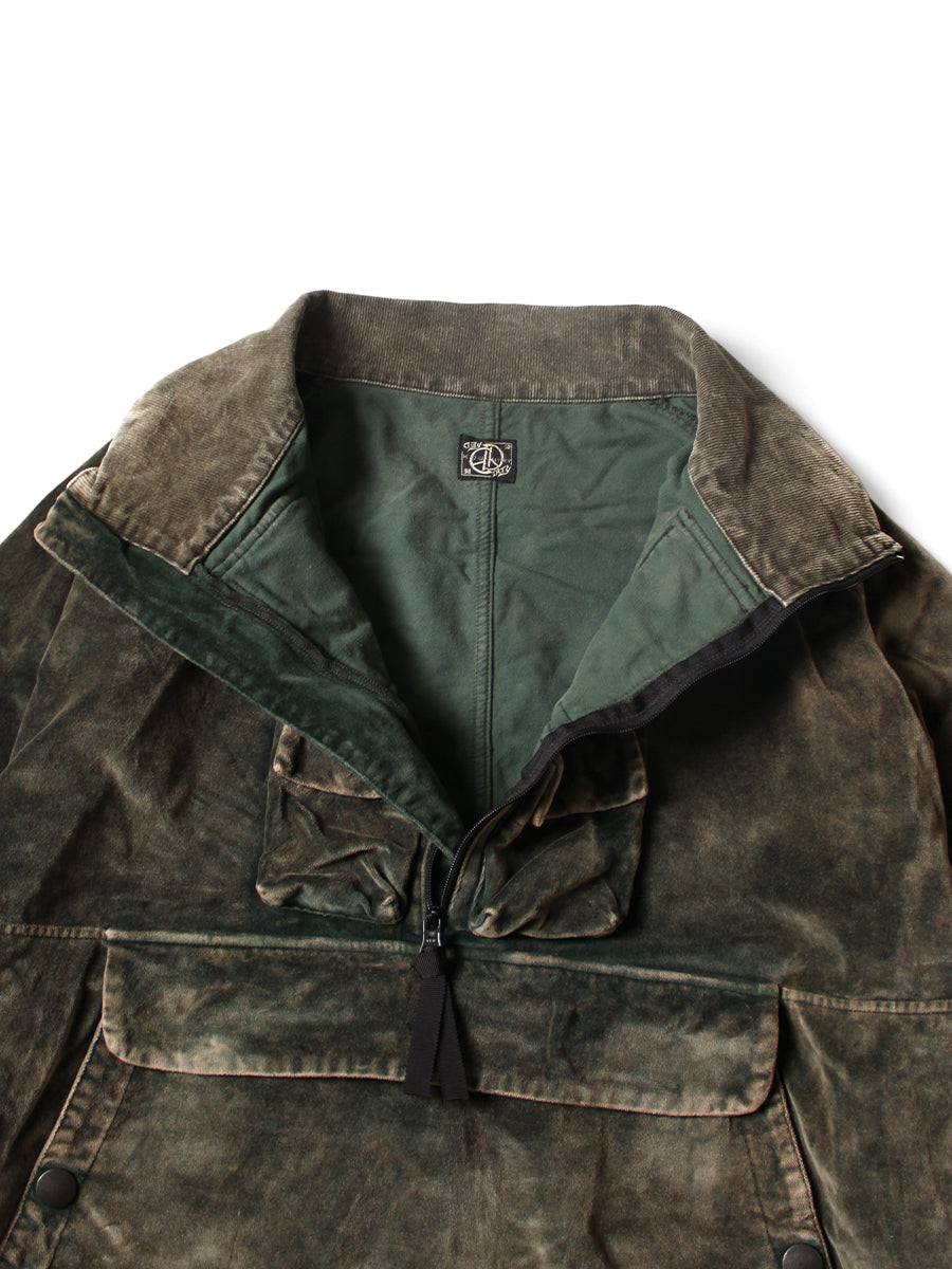Velvet Nickel 6 Anorak (Dirty Dyed)